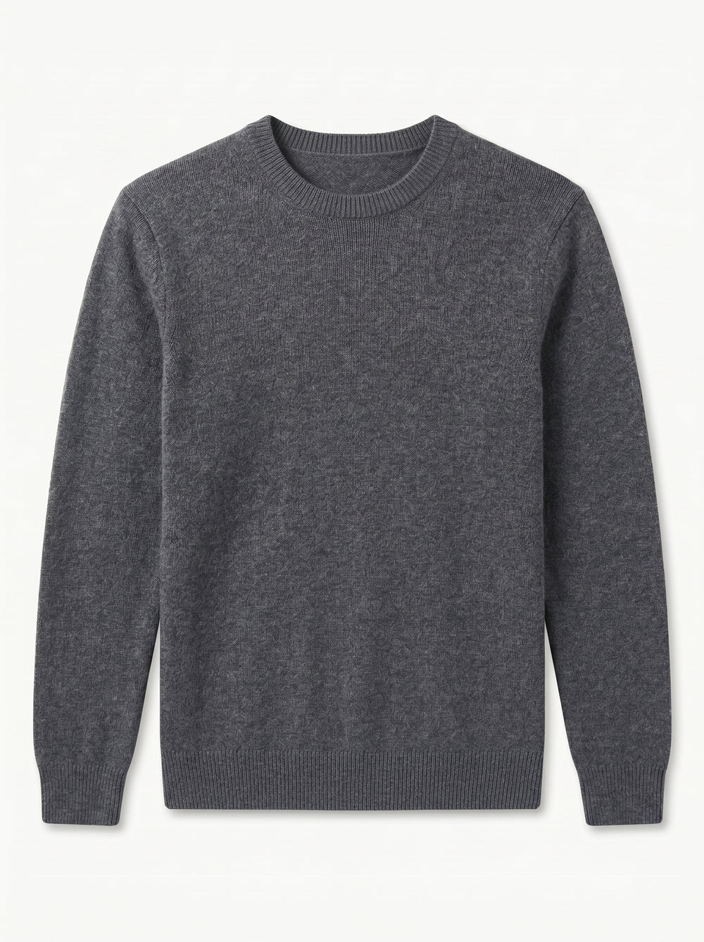 ZHILIFS | Men's Crew Neck Pullover — Dark grey