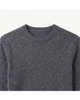 ZHILIFS | Men's Crew Neck Pullover — Dark grey