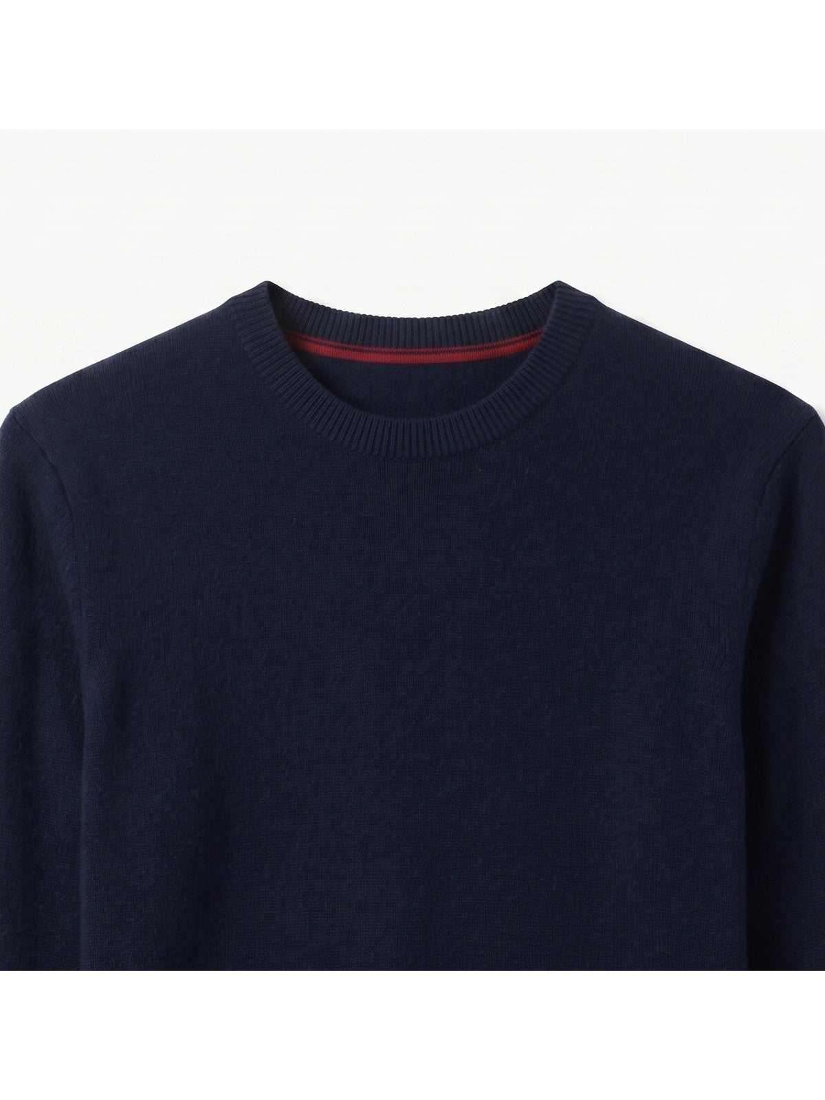 ZHILIFS | Men's Crew Neck Pullover — Navy