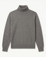 ZHILIFS | Men's Turtleneck Pullover — Grey