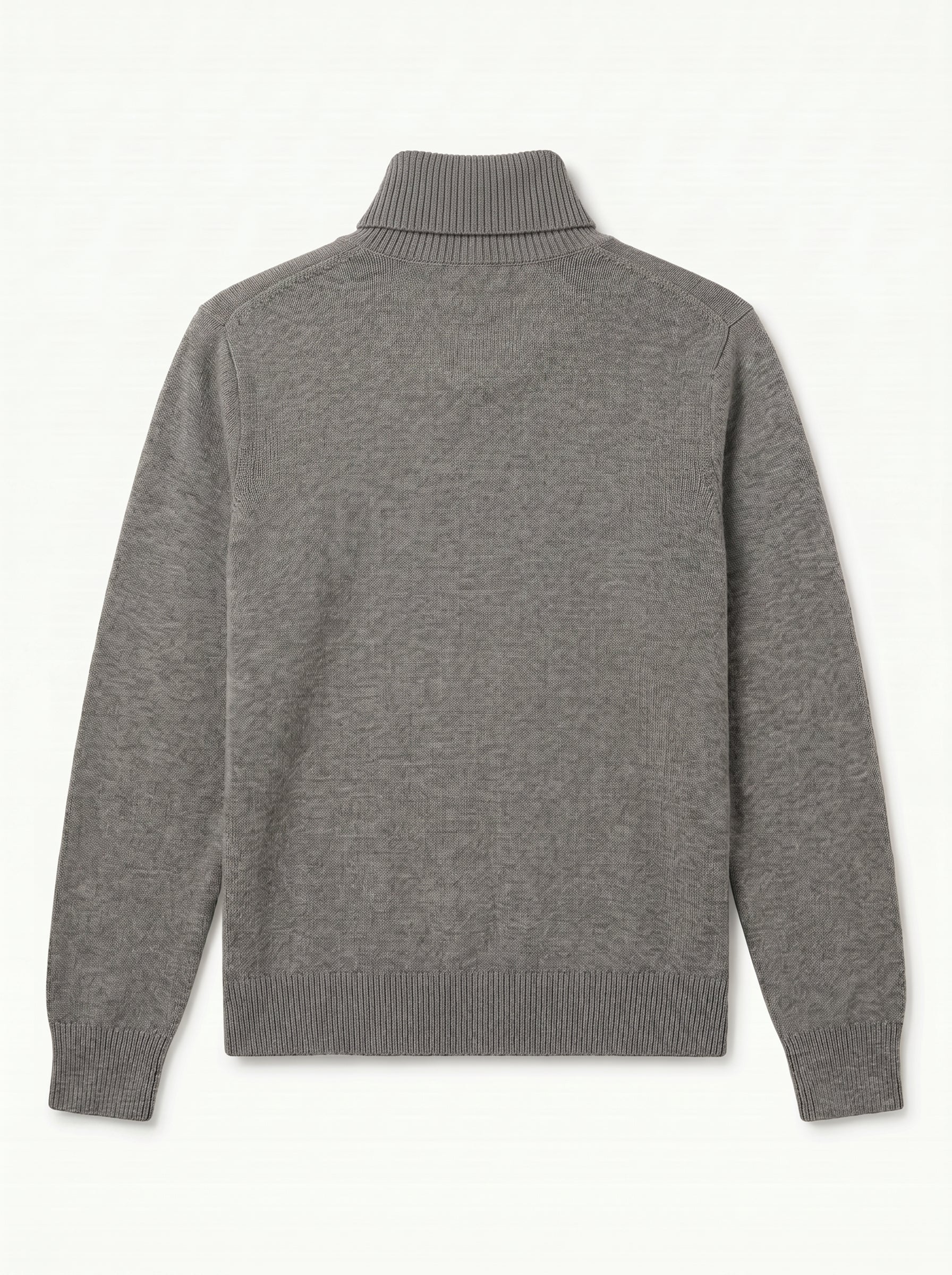ZHILIFS | Men's Turtleneck Pullover — Grey