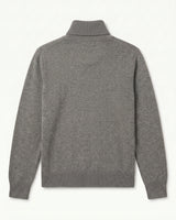 ZHILIFS | Men's Turtleneck Pullover — Grey