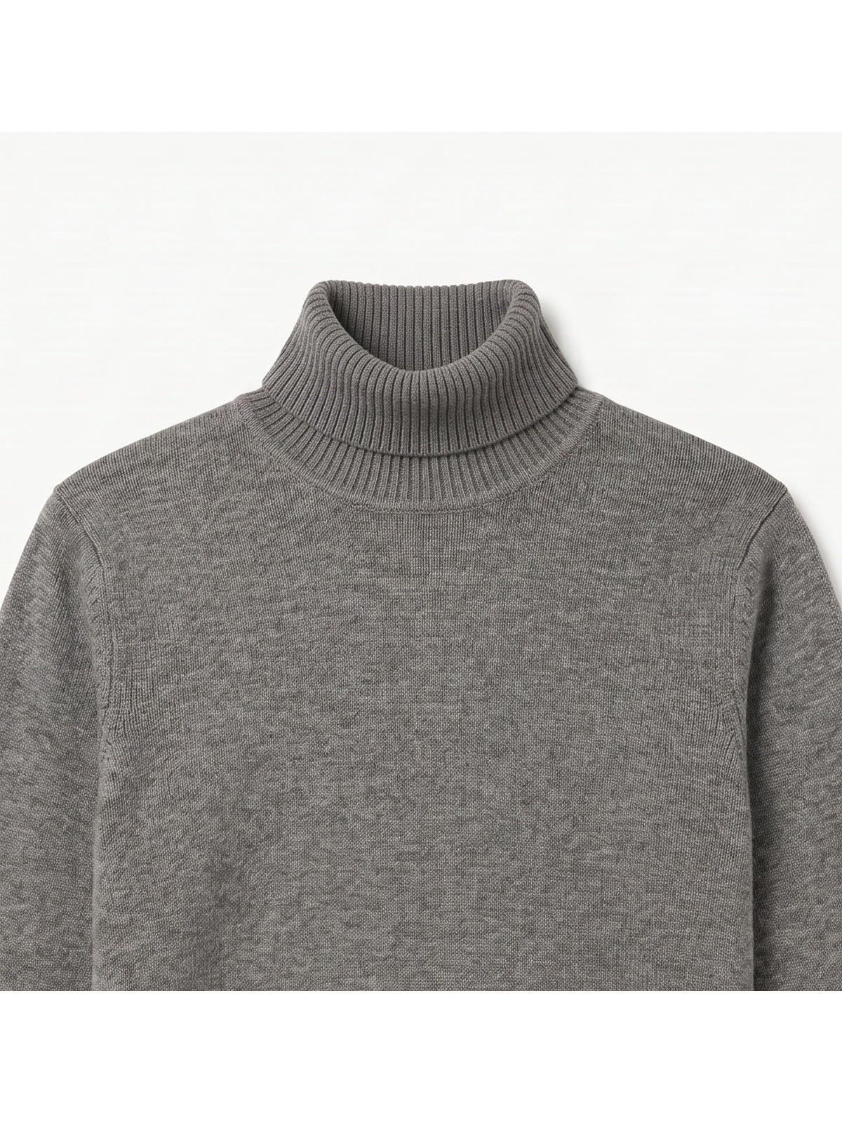 ZHILIFS | Men's Turtleneck Pullover — Grey