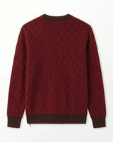 Men's Cashmere Crew Neck Sweater — Red