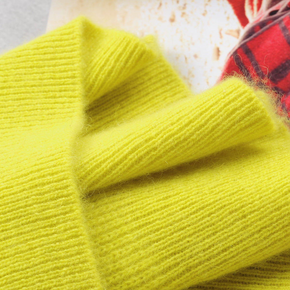 Women's Multi-Color Cashmere Sweater Dress