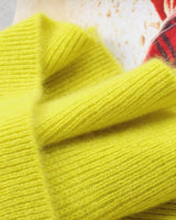 Women's Multi-Color Cashmere Sweater Dress