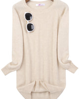 Women's Multi-Color Cashmere Sweater Dress
