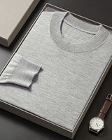 Lightweight Crew Neck Wool Sweater