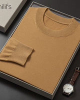 Lightweight Crew Neck Wool Sweater