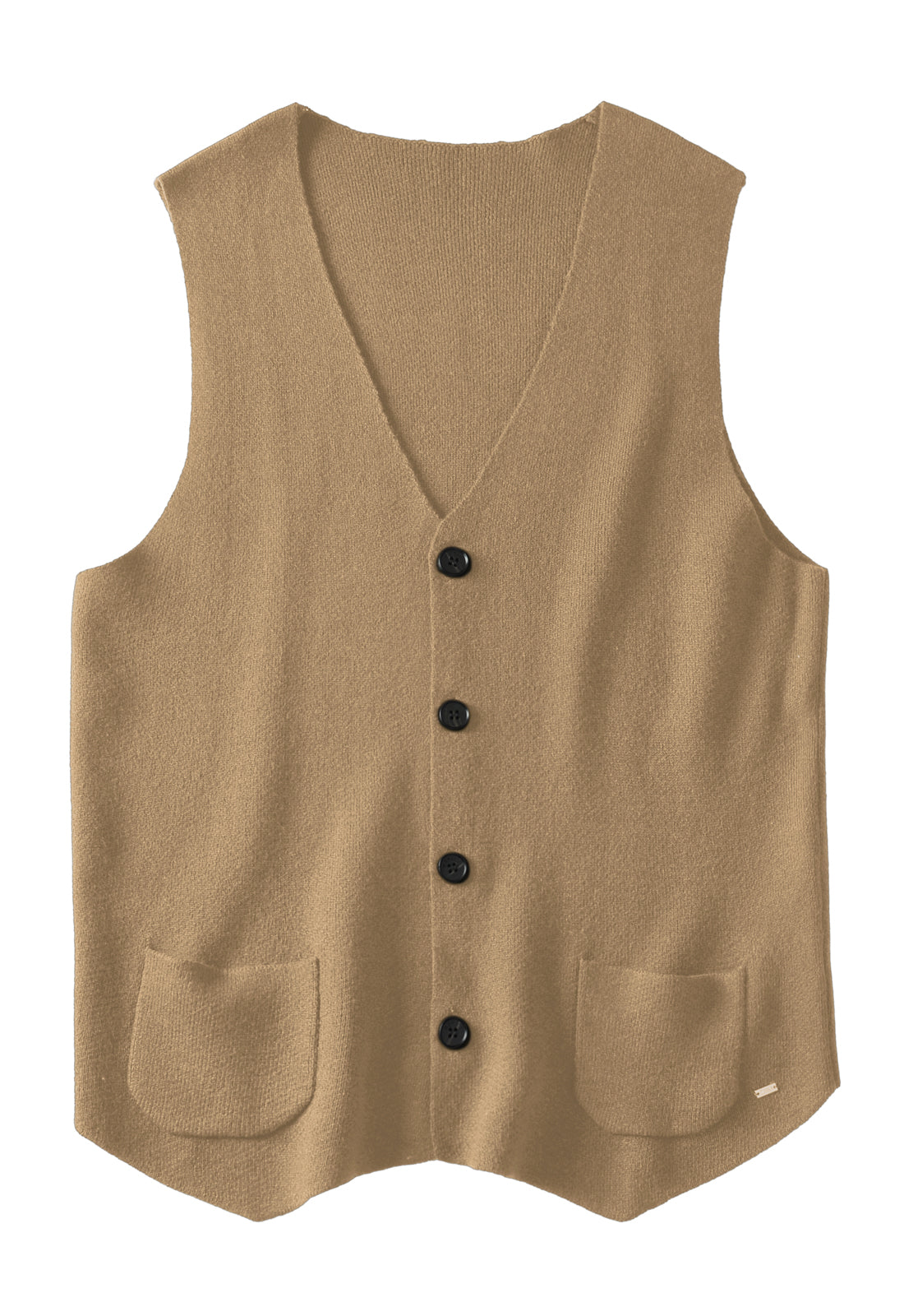 Buy Men Grey Solid V Neck Sleeveless Sweater Online - 637814