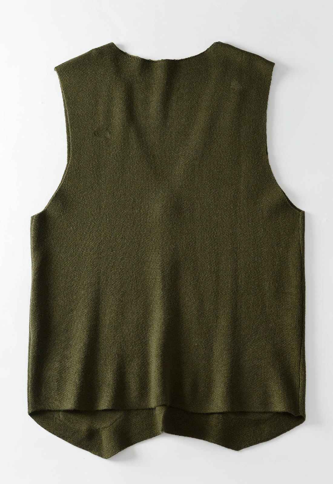 Herringbone V-Neck Sweater Vest