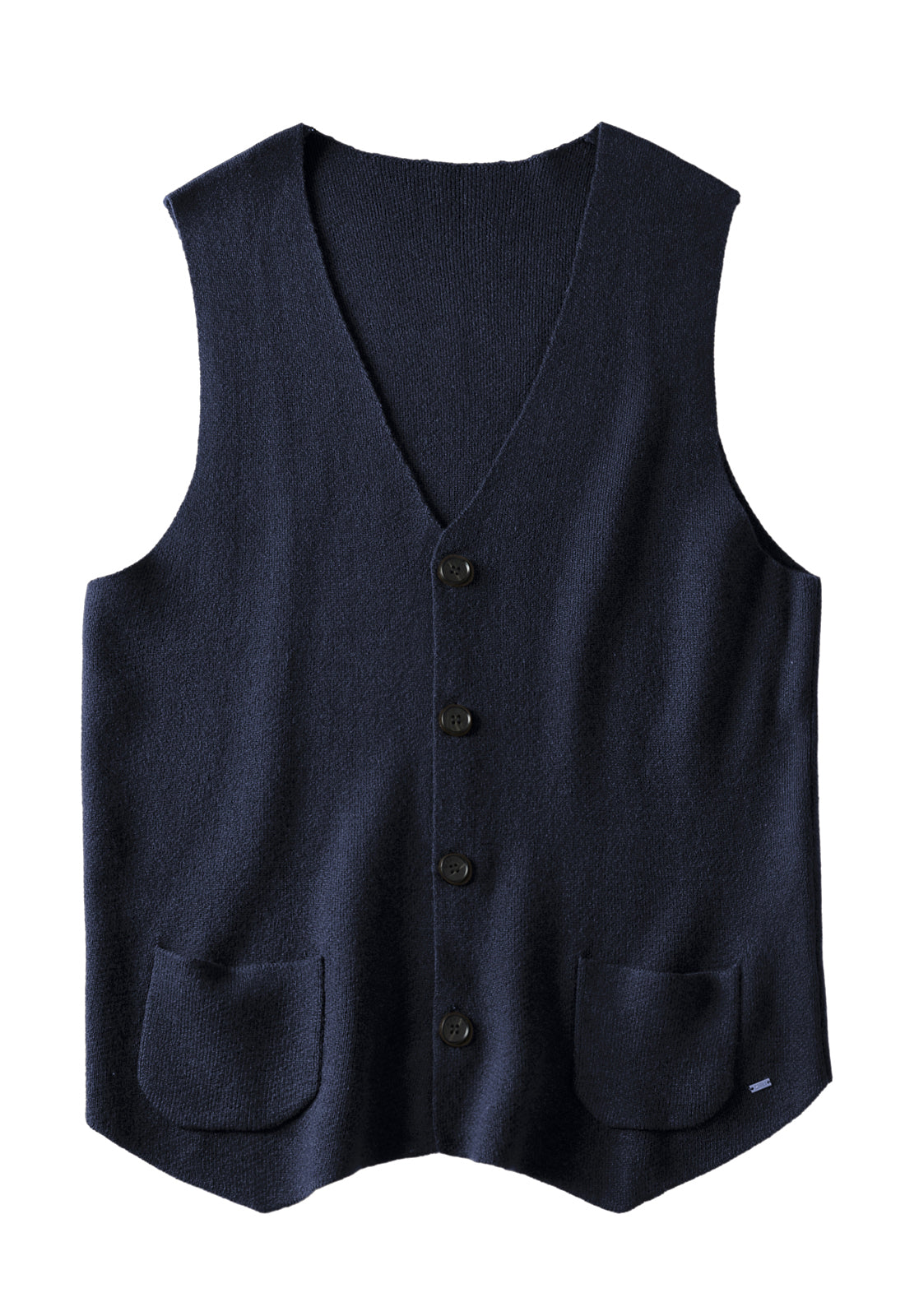 Herringbone V-Neck Sweater Vest