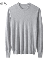 Solid Crew Neck Sweater