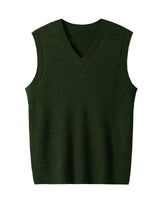 Sleeveless V-Neck Vest