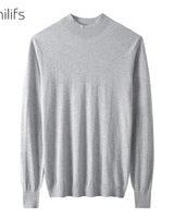 Solid Turtleneck Sweater
