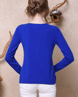 Women's V-Neck Knit Sweater