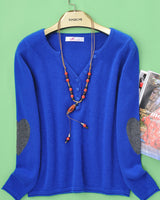 Women's V-Neck Knit Sweater