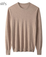 Solid Crew Neck Sweater