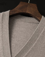 Oversized Button Wool Cardigan — Old
