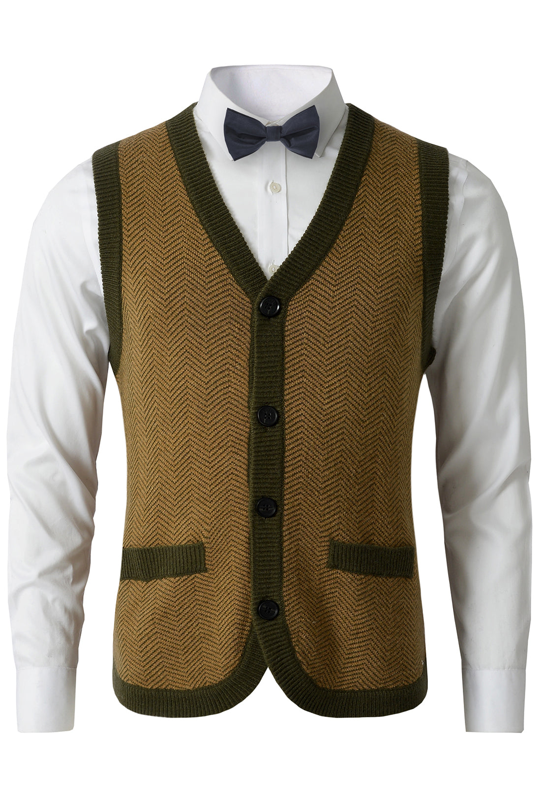 Solid Knit Sweater Vest