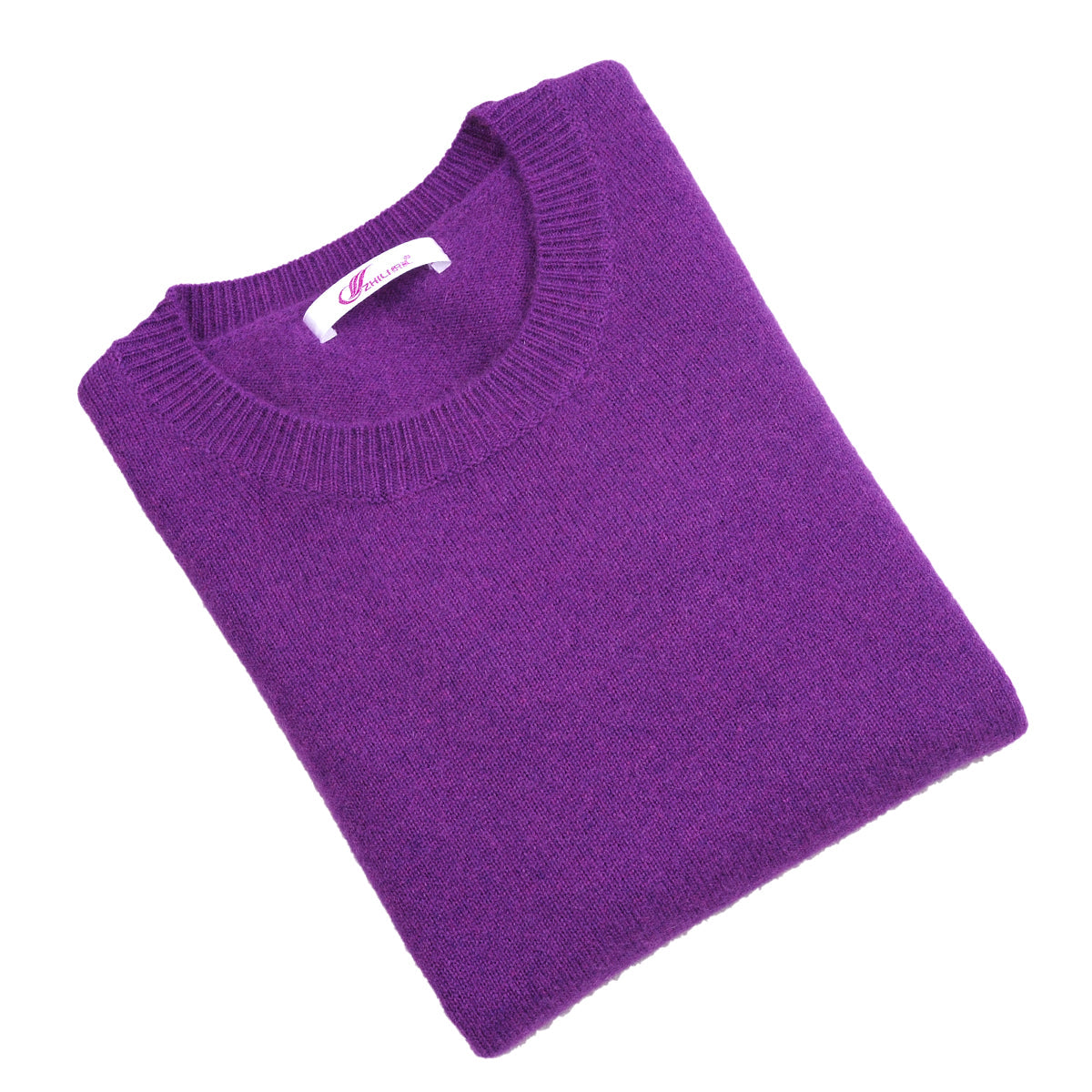 ZHILIFS multiple colour Mid-length 100% pure cashmere Women's base sweater