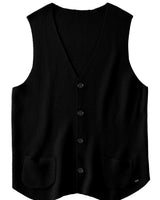 Herringbone V-Neck Sweater Vest