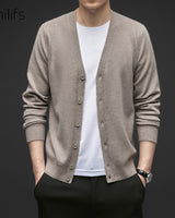 Oversized Button Wool Cardigan — Old