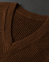 Sleeveless V-Neck Vest