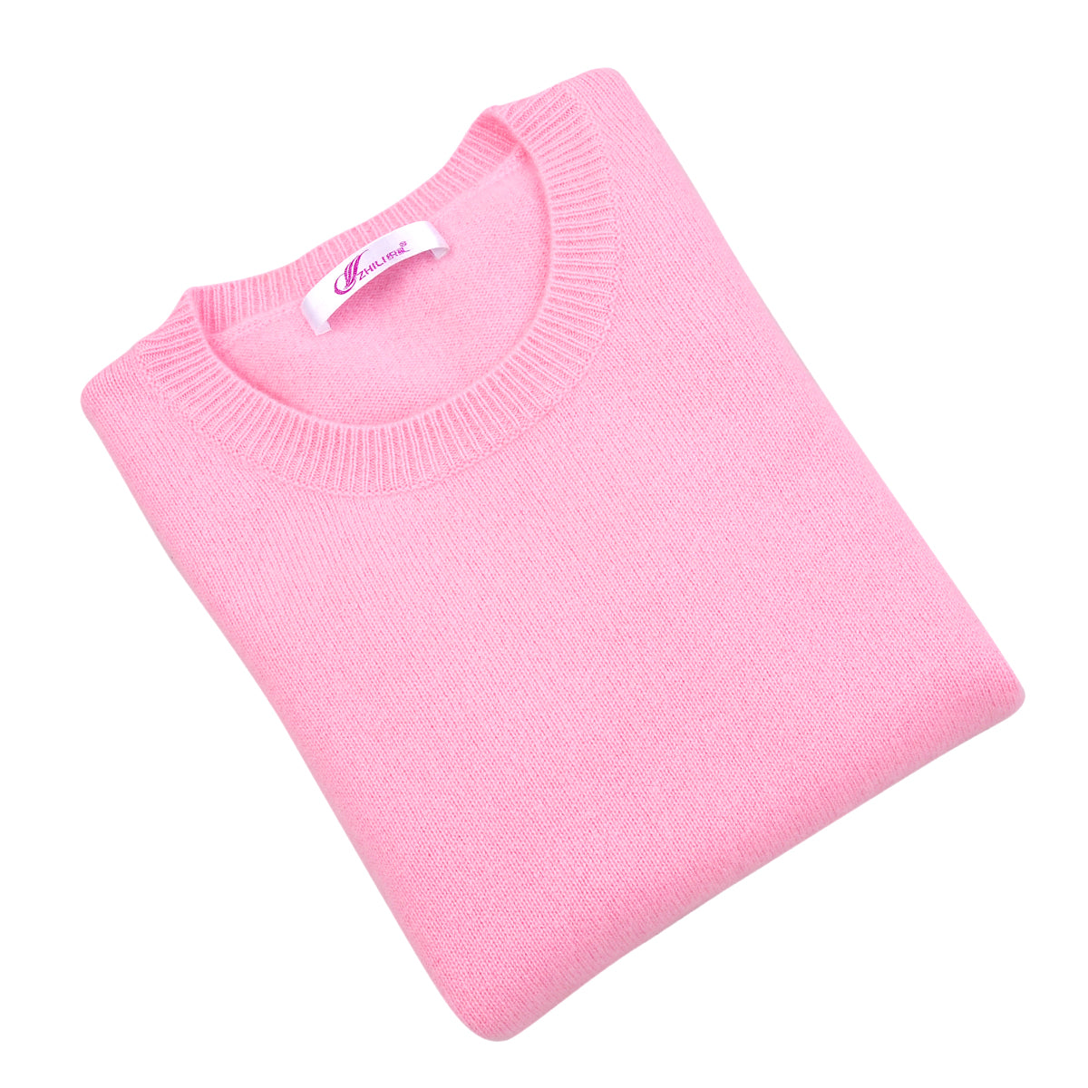 ZHILIFS multiple colour Mid-length 100% pure cashmere Women's base sweater