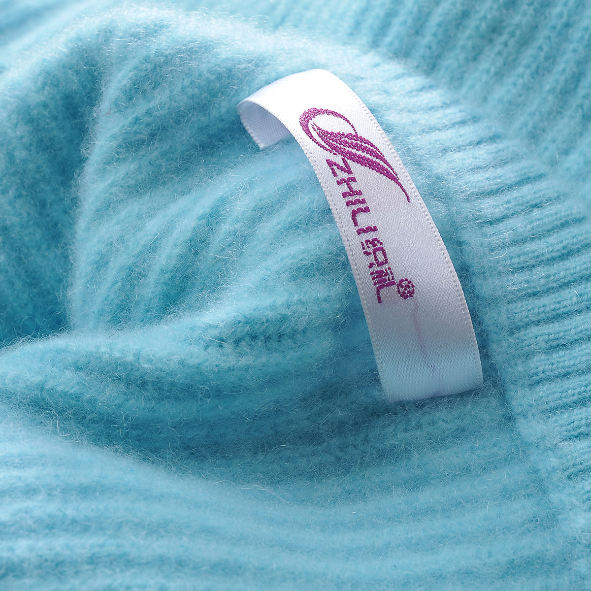 Women's Mid-Length Knit Cashmere Sweater
