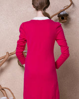 Women's Lapel Collar Cashmere Sweater