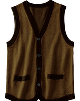 Solid Knit Sweater Vest