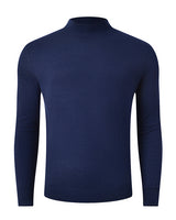 Solid Turtleneck Sweater