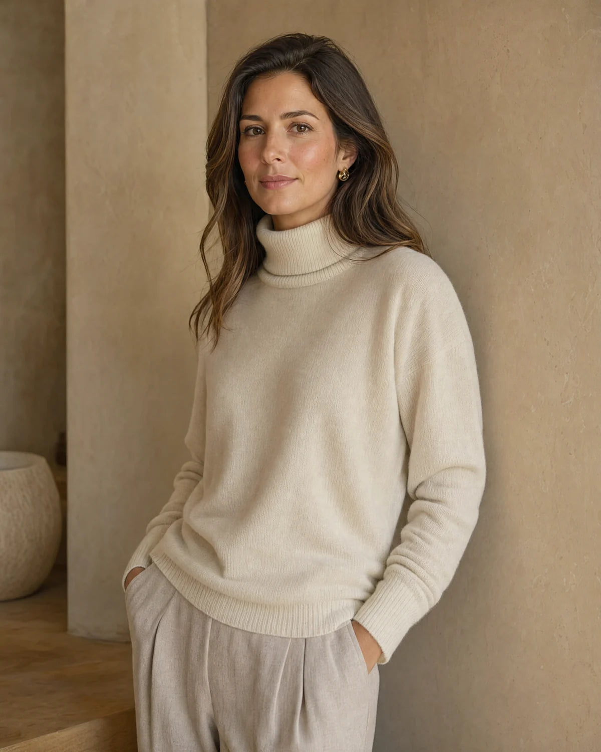 Women's knitwear — soft fine-gauge sweaters