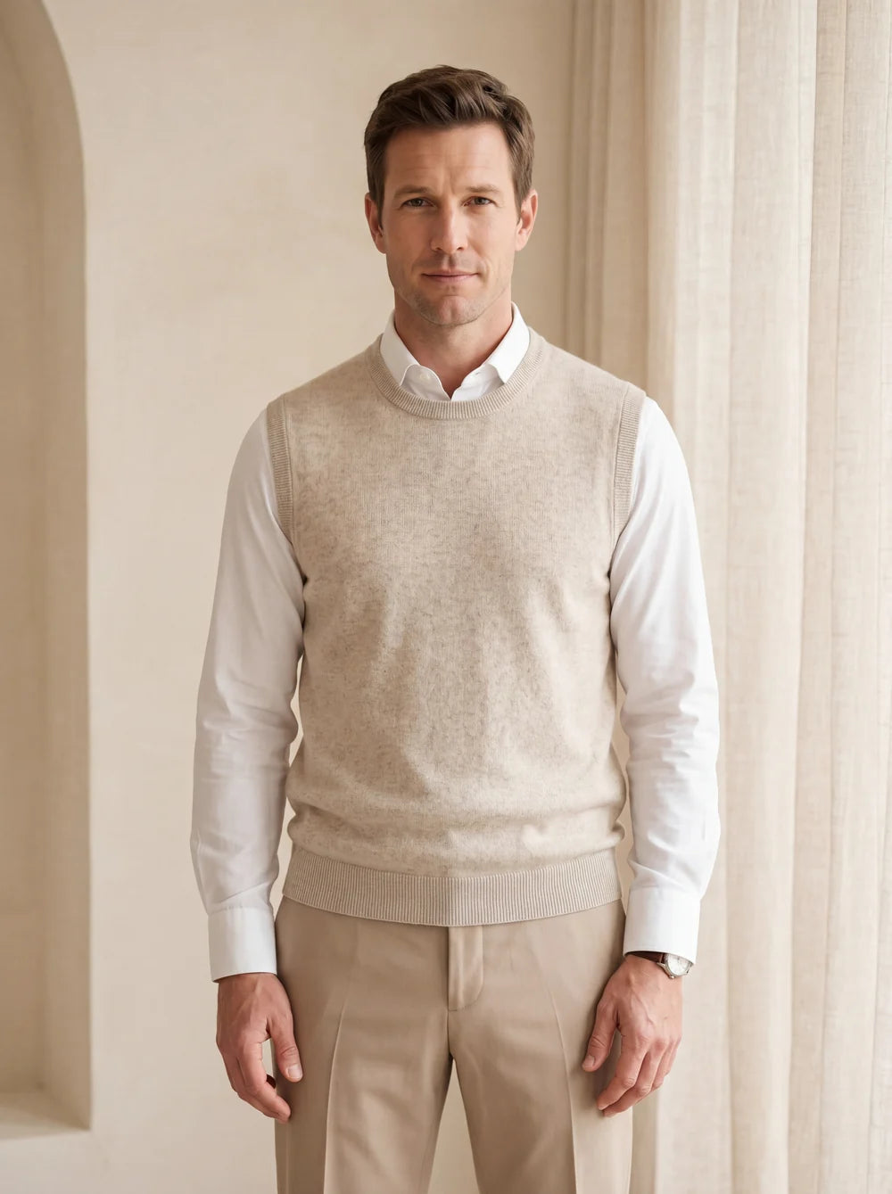 Vests — minimal knitwear